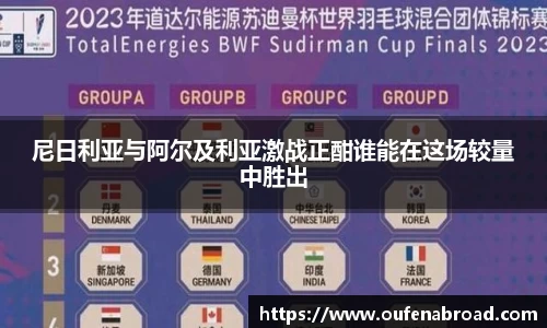 尼日利亚与阿尔及利亚激战正酣谁能在这场较量中胜出